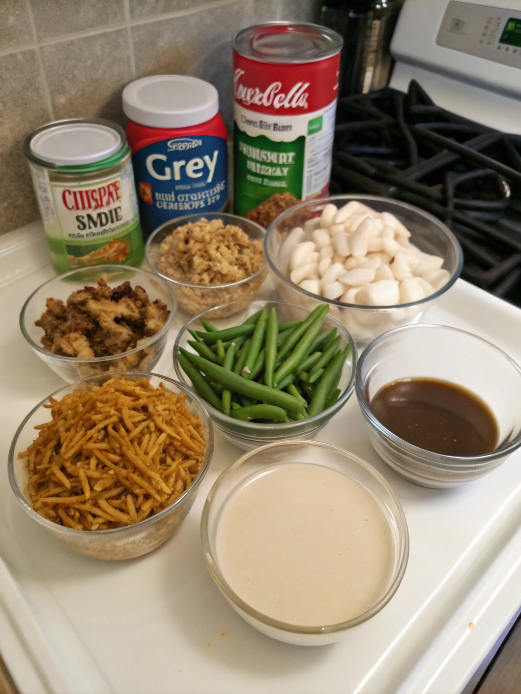 campbell soup green bean casserole recipe ingredients