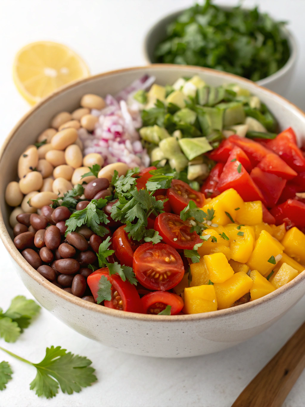 dense bean salad recipe ingredients