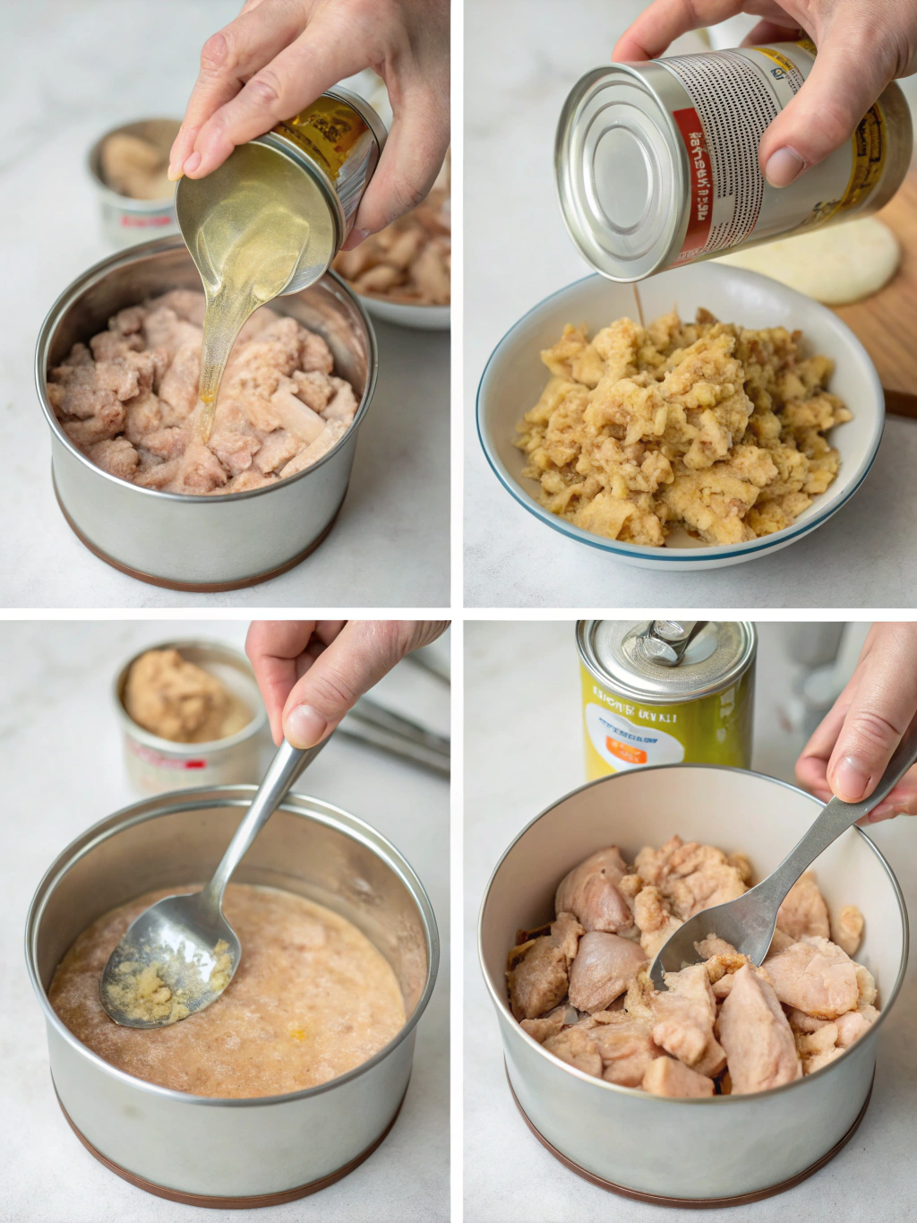 canned chicken recipes preparing steps