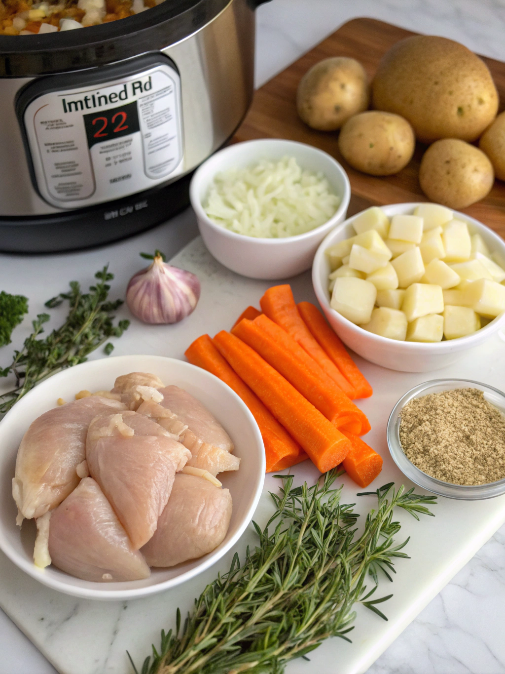 instant pot chicken recipes ingredients