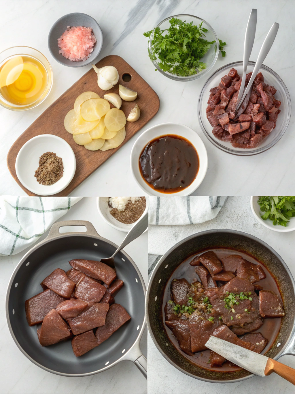 beef liver recipes preparing steps