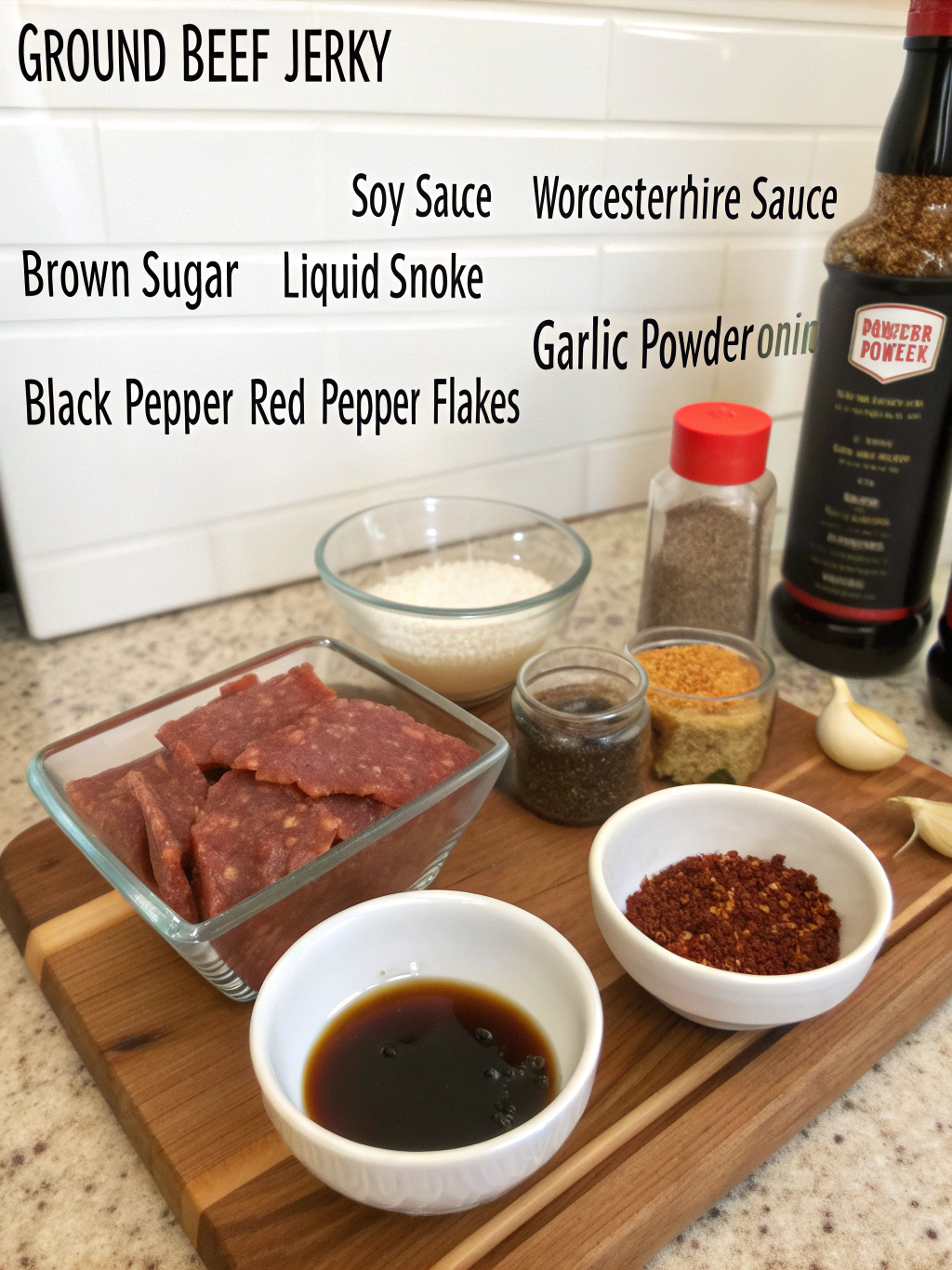 ground beef jerky recipe ingredients