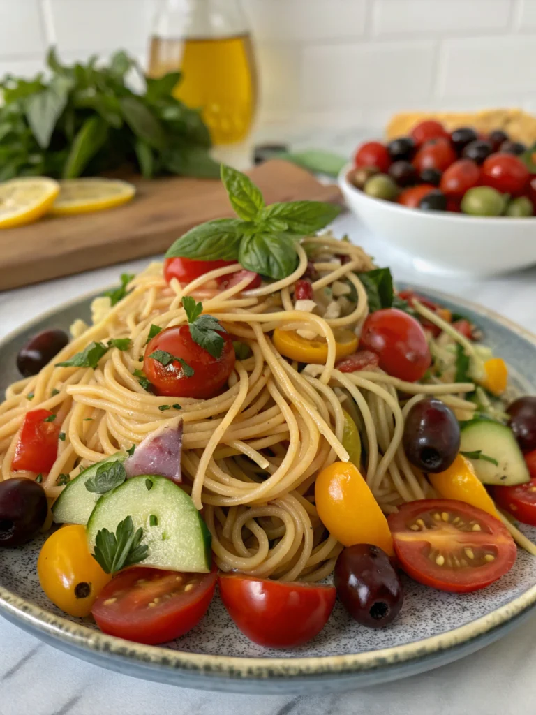 How to Make the Best Spaghetti Salad Recipe Step-by-Step