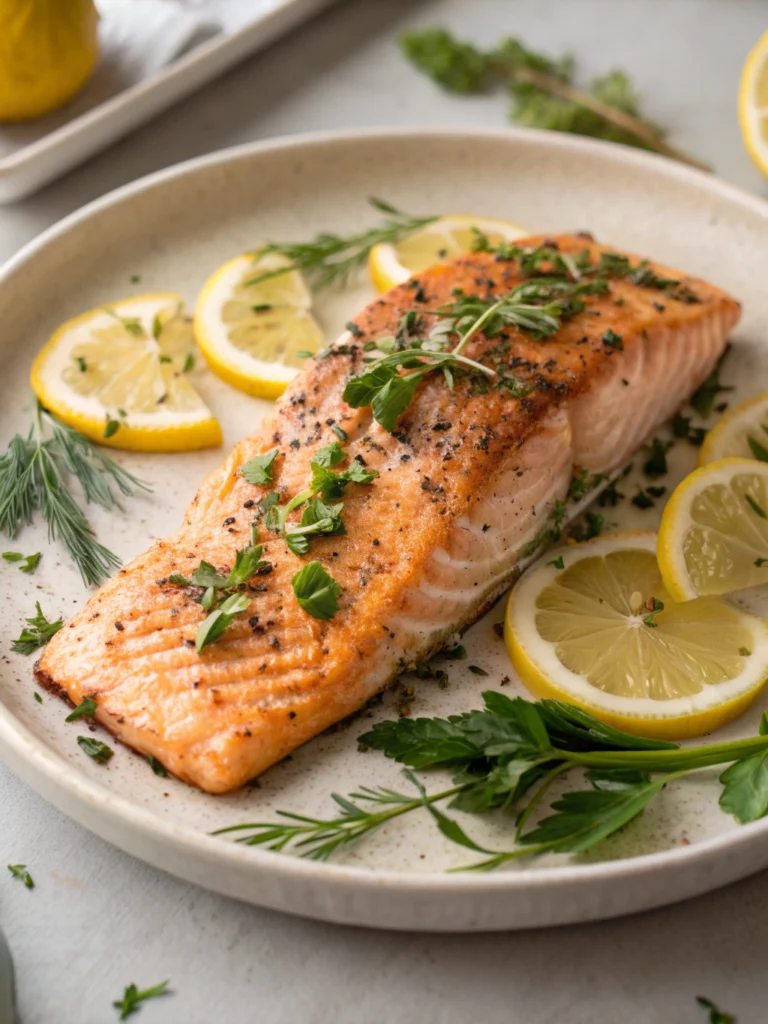 broiled salmon recipe