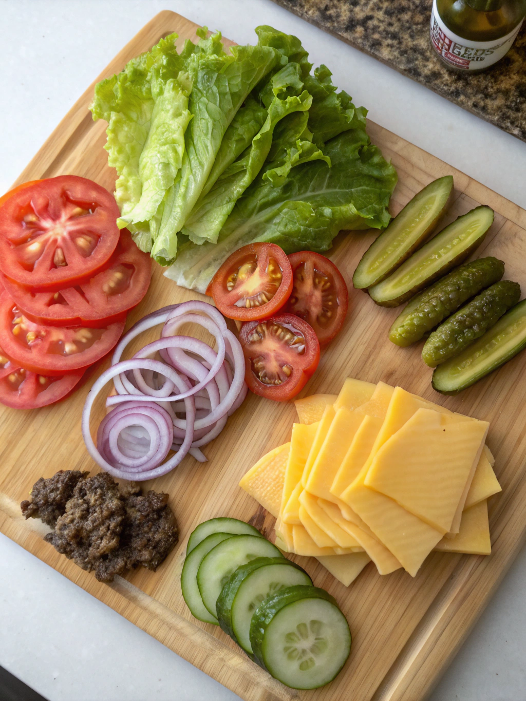 big mac salad ingredients