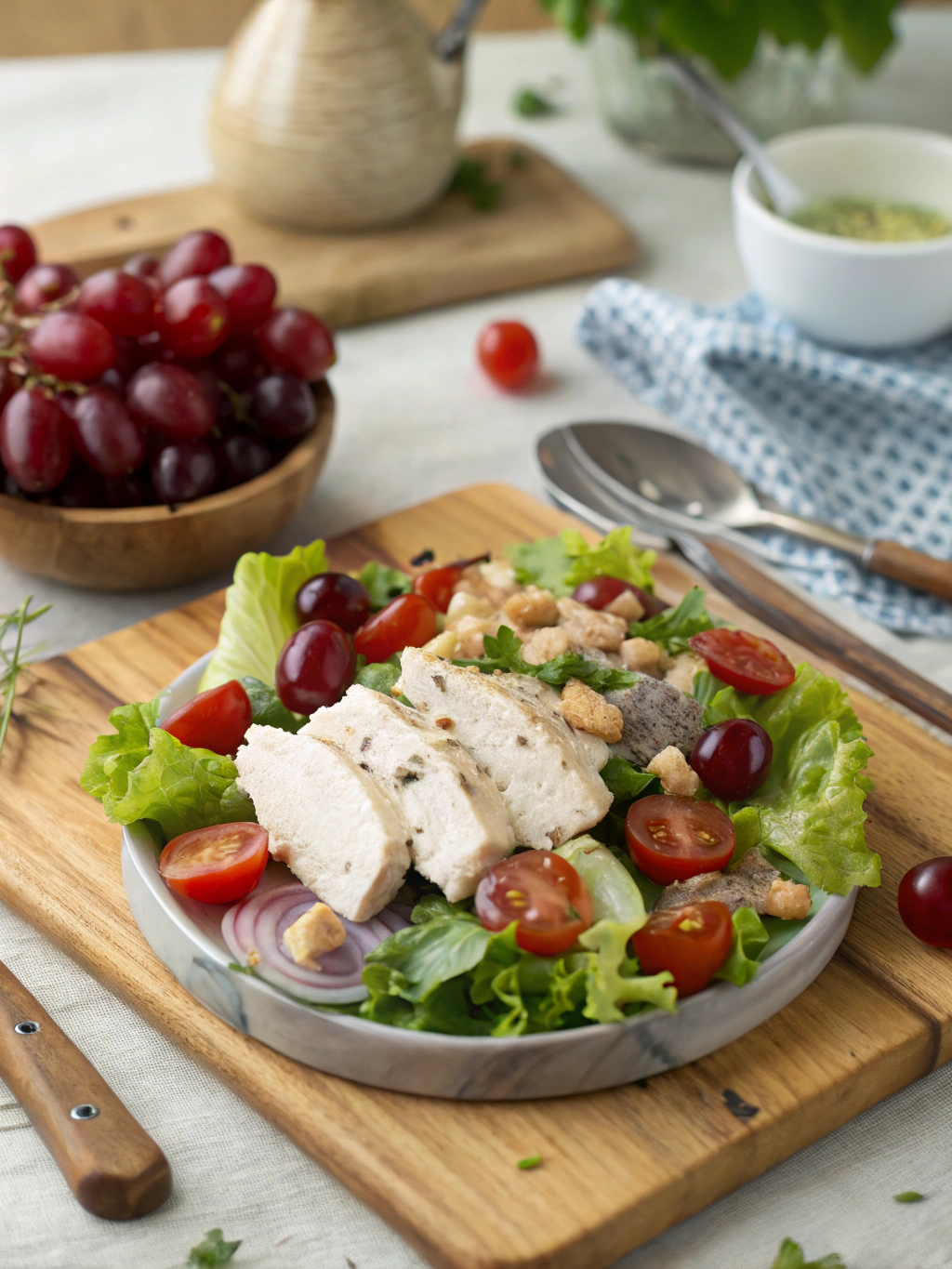 chicken salad recipe with grapes